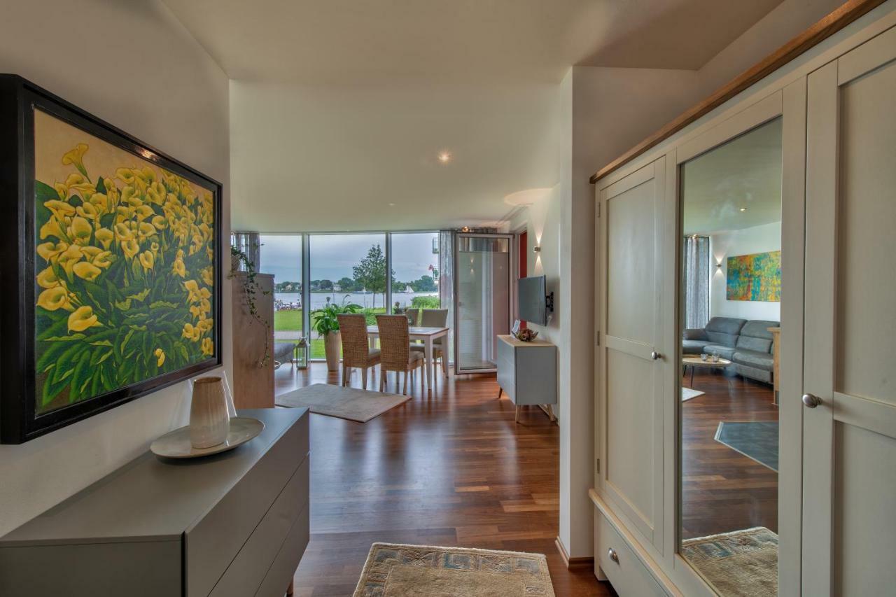 "Myharbourfront", Luxurioeses Wohnen An Der Hafenmole Apartman Rostock Kültér fotó